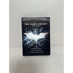 The Dark Knight Trilogy DVD 3 Disc Box Set Complete W/ Booklet